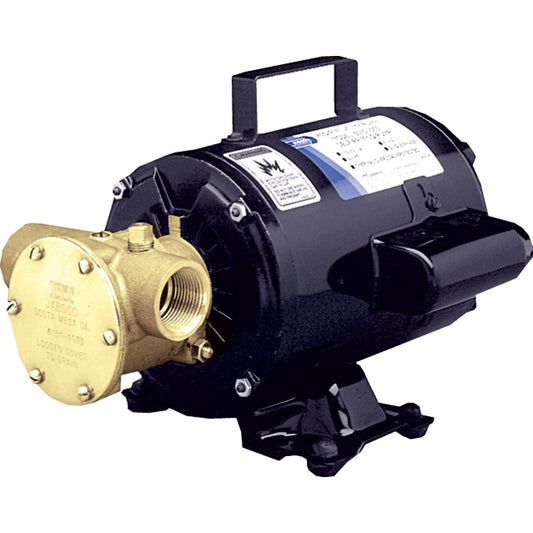 Jabsco Utility Pump w/Open Drip Proof Motor - 115V [6050-0003]