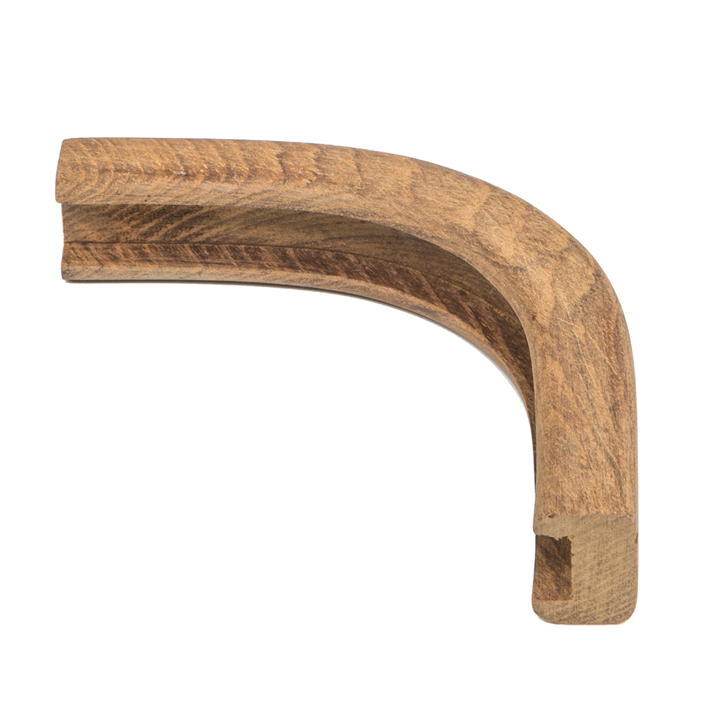 Whitecap Teak Track Outside Corner Molding - 1/2" [60823]