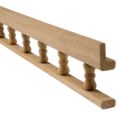 Whitecap Teak L-Type Pin Rail - 5' [60703]