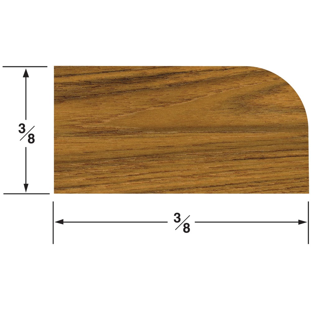 Whitecap Teak Stop Molding Small - 5' [60854]