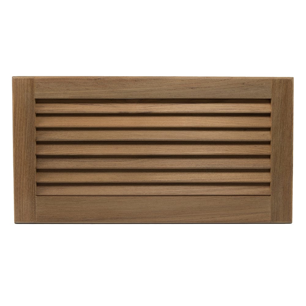 Whitecap Teak Louvered Insert - 9-3/8" x 18" x 3/4" [60716]