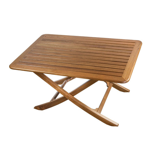 Whitecap Teak Large Adjustable Slat Top Table [60029]