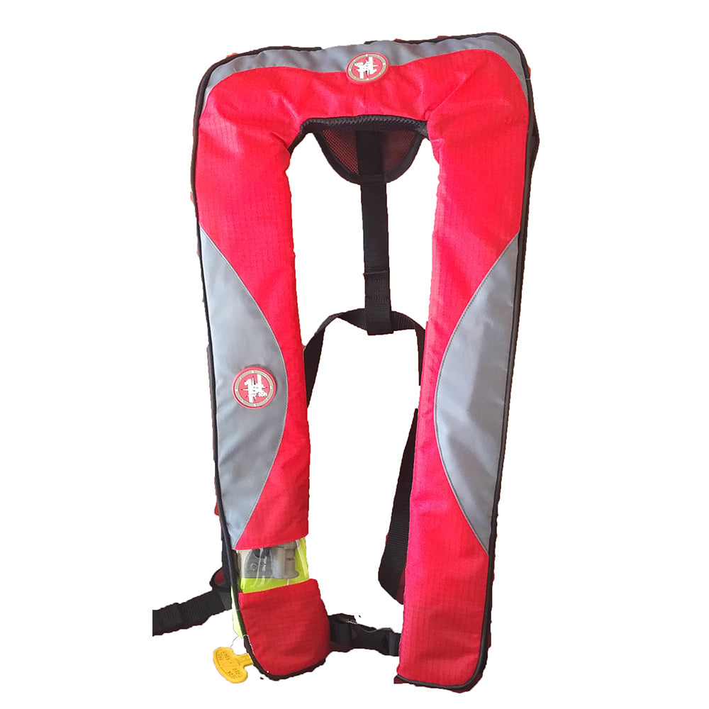 First Watch 24 Gram Inflatable PFD - Manual - Red/Grey [FW-240M-RG]