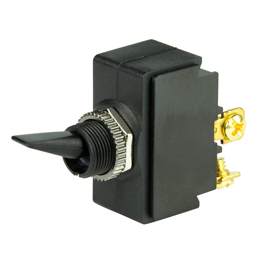 BEP SPST Nylon Toggle Switch - 12V - #6-32 Terminal - ON/OFF [1001902]