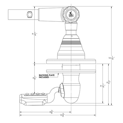 TACO Grand Slam 400 Outrigger Top Mount - Pair [GS-400]