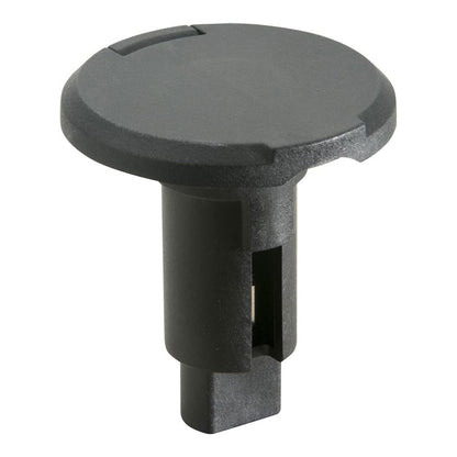 Attwood LightArmor Plug-In Base - 2 Pin - Black - Round [910R2PB-7]