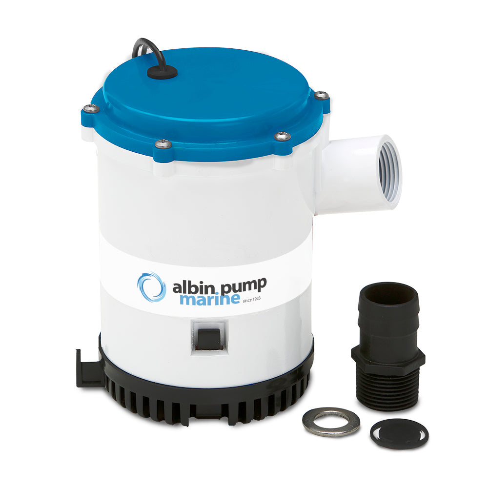 Albin Pump Bilge Pump Heavy Duty 1750 GPH - 12V [01-03-011]