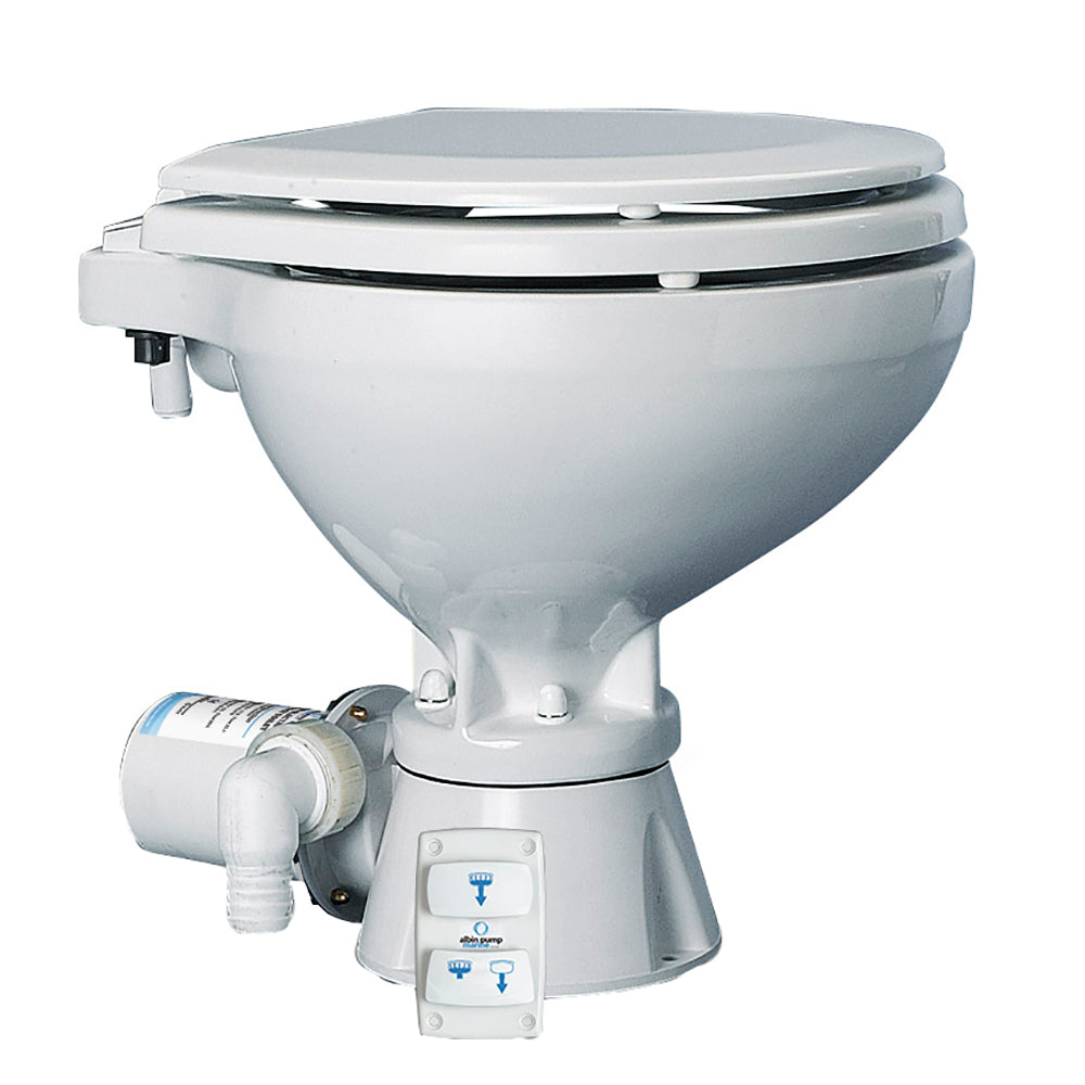 Albin Pump Marine Toilet Silent Electric Compact - 24V [07-03-011]