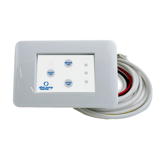 Albin Pump Marine Digital Control Panel Silent Electric Toilet [07-66-024]