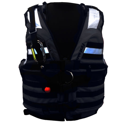 First Watch HBV-100 High Buoyancy Type V Rescue Vest - X-Large-XXX-Large - Black [HBV-100-BK-XL-3XL]