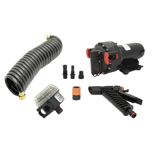 Johnson Pump Aqua Jet Washdown 4.0 GPM Pump Kit - 12V [64544]