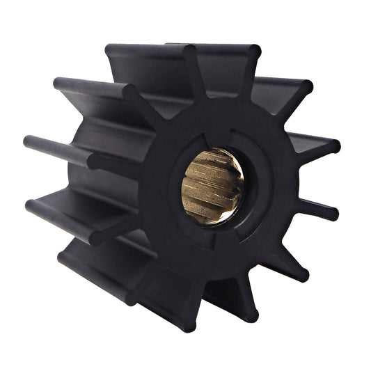 Albin Pump Premium Impeller - 95 x 25 x 63mm - 12 Blade - Spline Insert [06-02-028]