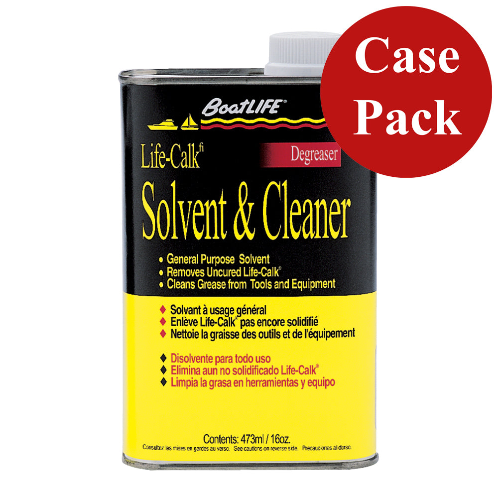 BoatLIFE Life-Calk Solvent  Cleaner - 16oz *Case of 12* [1056CASE]