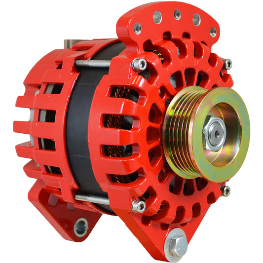 Balmar Alternator 170AMP, 12V, 3.15" Dual Foot K6 Pulley w/Isolated Grounding [XT-DF-170-K6-IG]