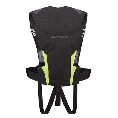 Mustang EP 38 Ocean Racing Hydrostatic Inflatable Vest - Black/Fluorescent Yellow-Green [MD6284-263-0-202]