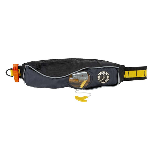 Mustang Fluid 2.0 Manual Inflatable Belt Pack - Black/Grey [MD4016-806-0-253]