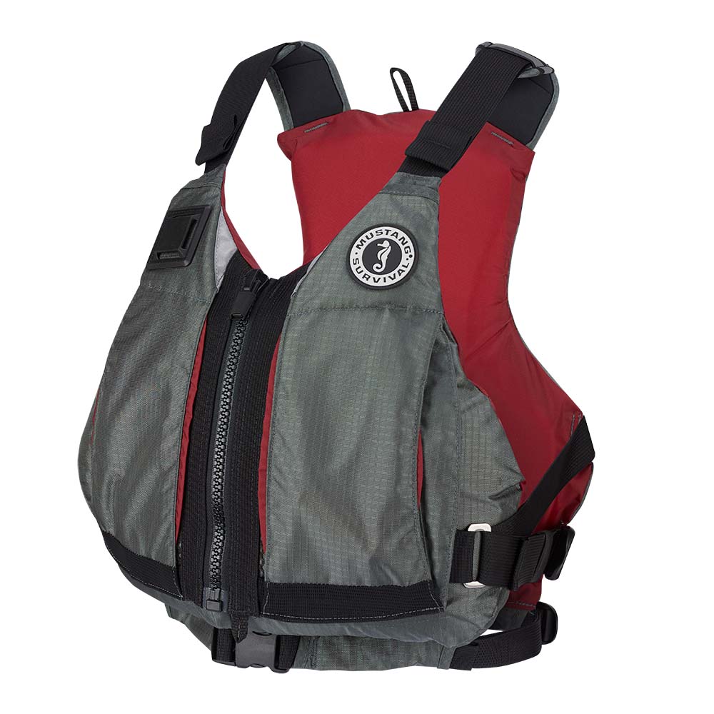 Mustang Womens Rebel Foam Vest - Grey - Large/X-Large [MV7051-9-L/XL-216]