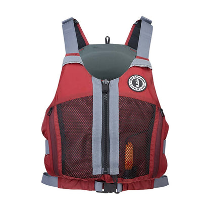 Mustang Womens Destiny Foam Vest - Merlot - Small/Medium [MV7050-860-S/M-216]