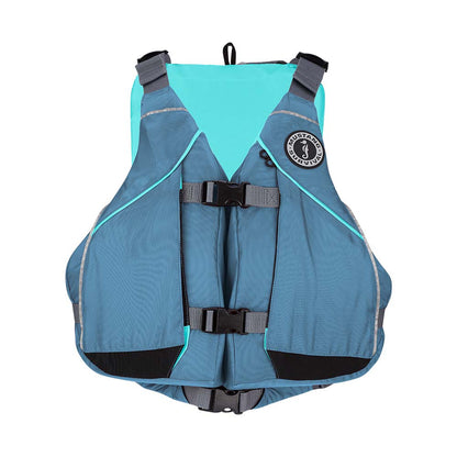 Mustang Womens Moxie Foam Vest - Slate/Aqua - X-Small/Small [MV807MMS-853-XS/S-253]