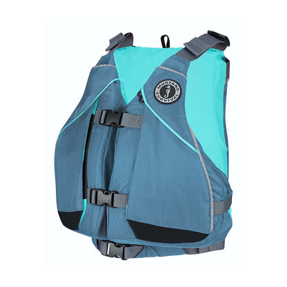 Mustang Womens Moxie Foam Vest - Slate/Aqua - X-Small/Small [MV807MMS-853-XS/S-253]