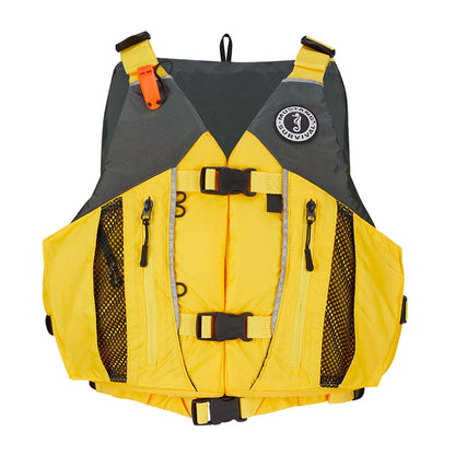 Mustang Solaris Foam Vest - Yellow/Grey - X-Small/Small [MV807NMS-222-XS/S-216]