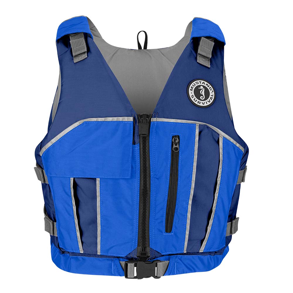 Mustang Reflex Foam Vest - Royal Blue/Navy - X-Large/XX-Large [MV7020-190-XL/XXL-216]