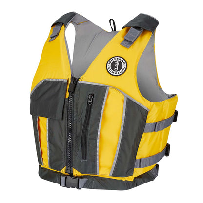 Mustang Reflex Foam Vest - Yellow/Grey - X-Small/Small [MV7020-222-XS/S-216]