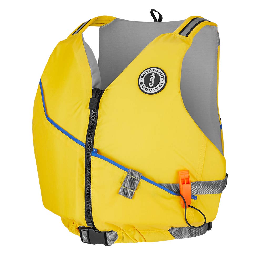 Mustang Journey Foam Vest - Yellow - X-Small/Small [MV7112-25-XS/S-216]