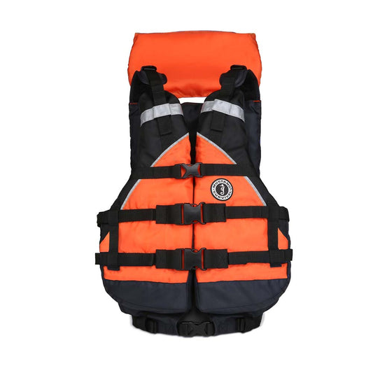 Mustang Explorer V Foam Vest - Orange/Black - Adult Universal [MV9080-33-0-253]