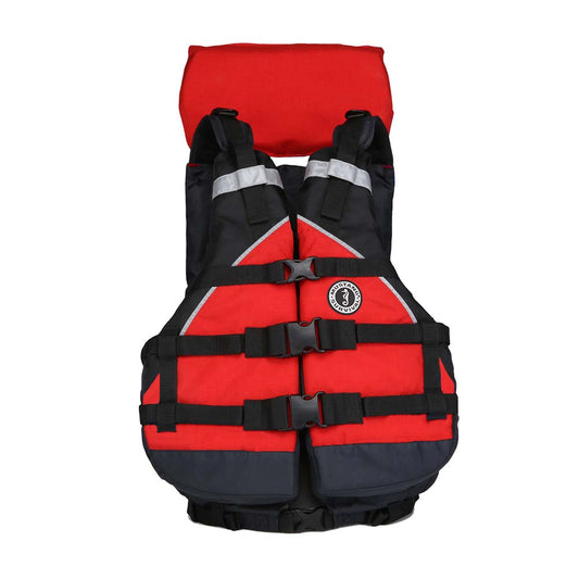 Mustang Explorer V Foam Vest - Red/Black - Adult Universal [MV9080-123-0-253]