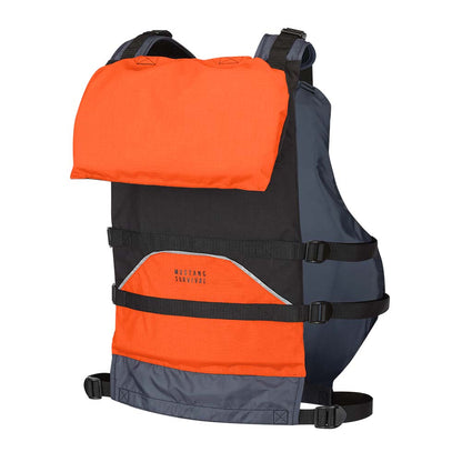 Mustang Youth Canyon V Foam Vest - Orange/Black - 50-90lbs [MV9070-33-0-253]