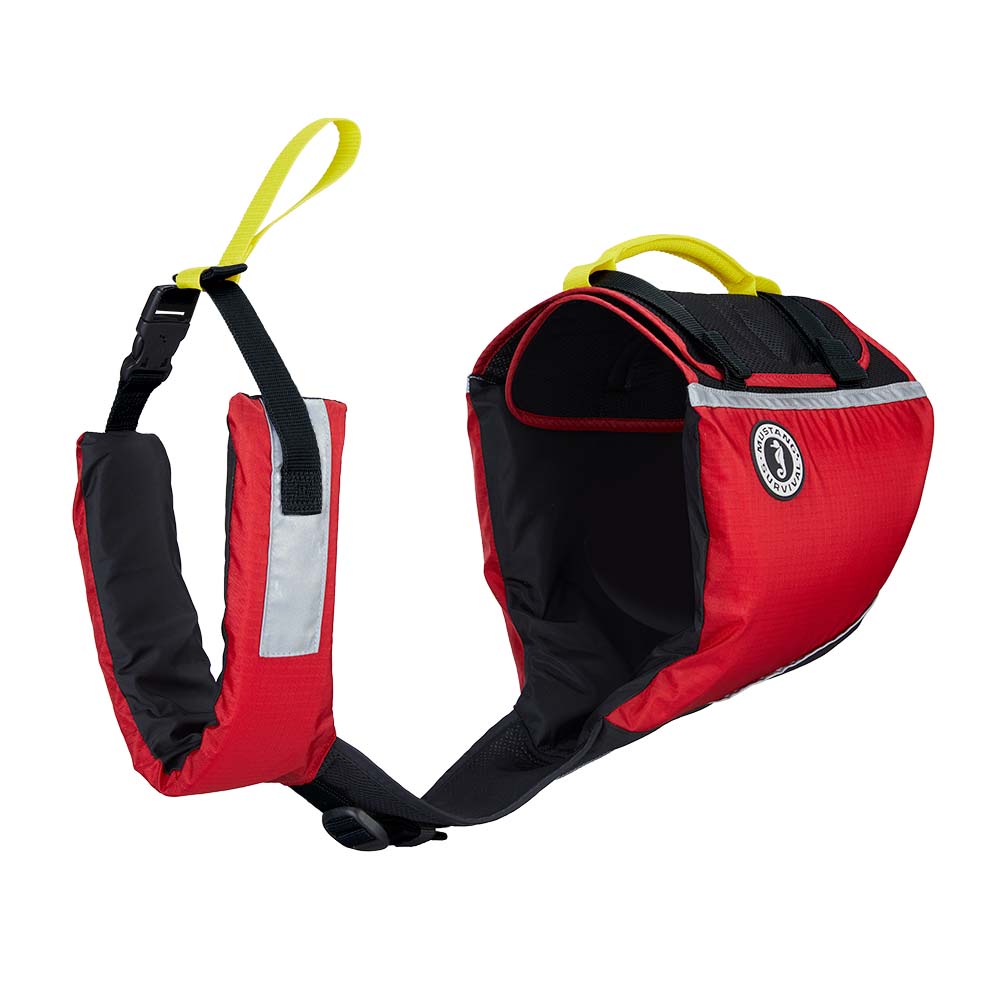 Mustang Underdog Foam Flotation Dog Jacket - Red/Black - X-Small [MV5020-123-XS-216]