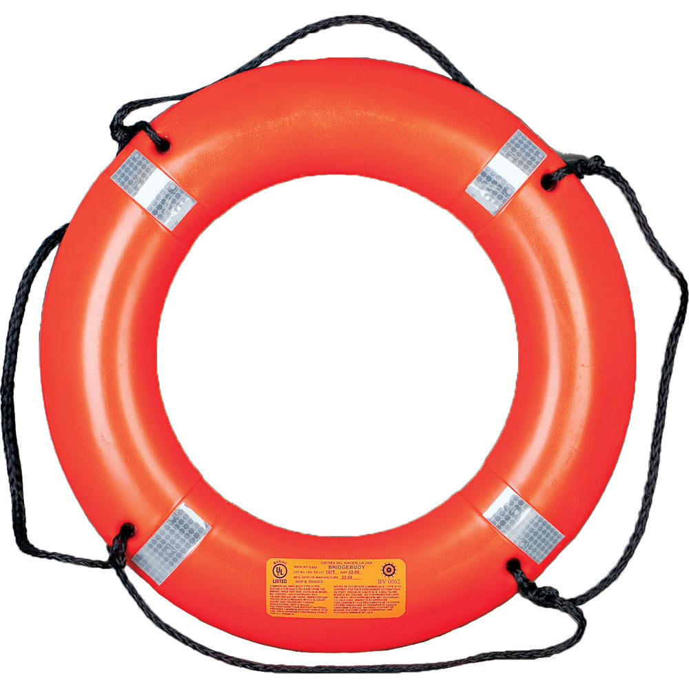 Mustang 30" Ring Buoy w/Reflective Tape - Orange [MRD030-2-0-311]