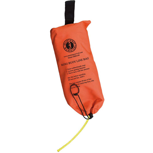 Mustang 90 Ring Buoy Line w/Throw Bag [MRD190-0-0-215]