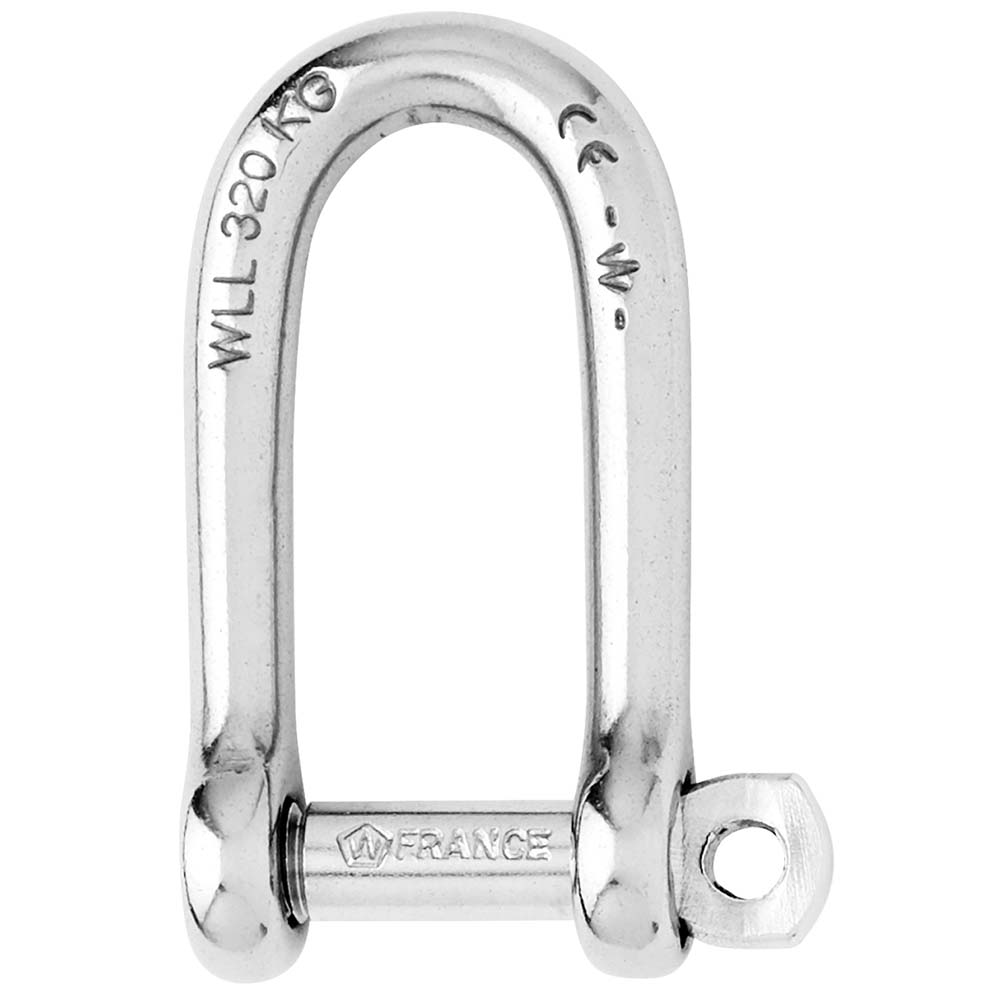 Wichard Self-Locking Long D Shackle - Diameter 4mm - 5/32" [01211]