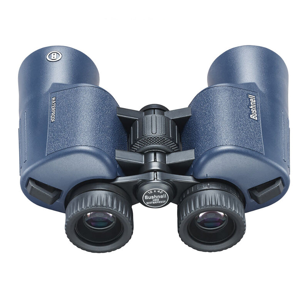 Bushnell 8x42mm H2O Binocular - Dark Blue Porro WP/FP Twist Up Eyecups [134218R]