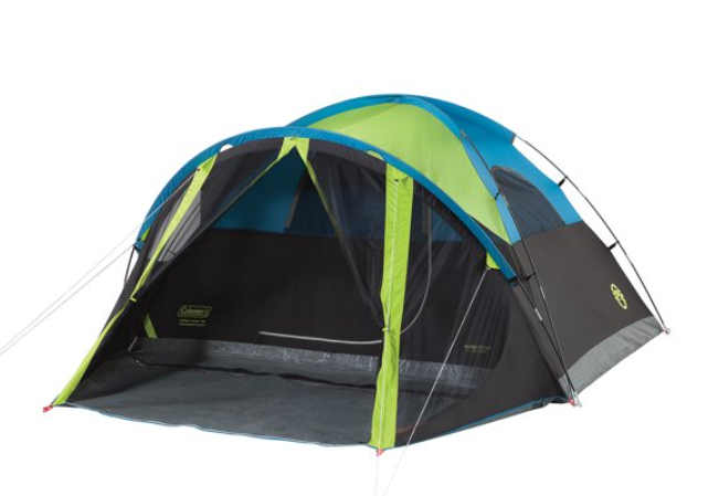 Coleman Carlsbad 4-Person Darkroom Tent w/Screen Room [2000033189]