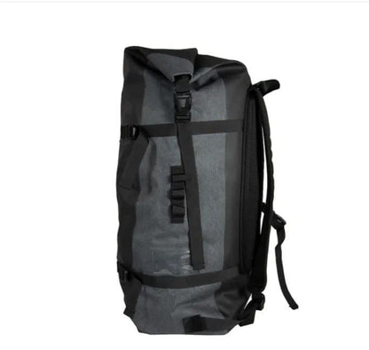 Ronstan Dry Roll Top - 55L Backpack - Black  Grey [RF4014]